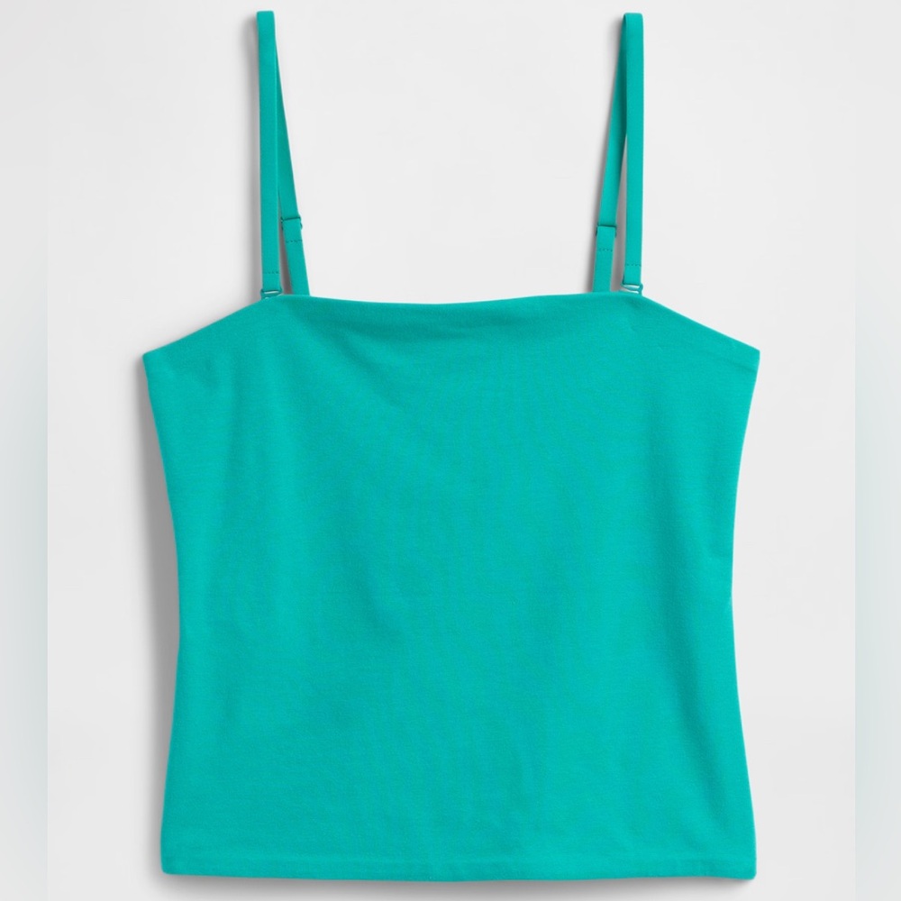 GAP Turquoise Spaghetti Strap Convertible Tube Top Size Large